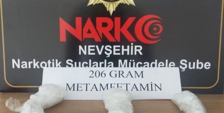 Nevşehir'de uyuşturucu taciri 1 kişi tutuklandı