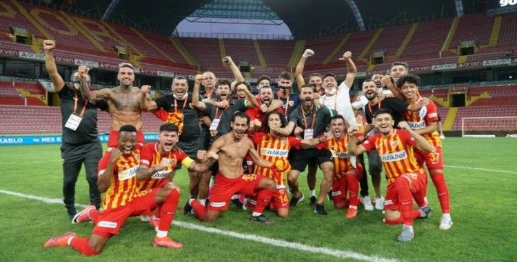 Kayserispor 26. kez Süper Lig’de