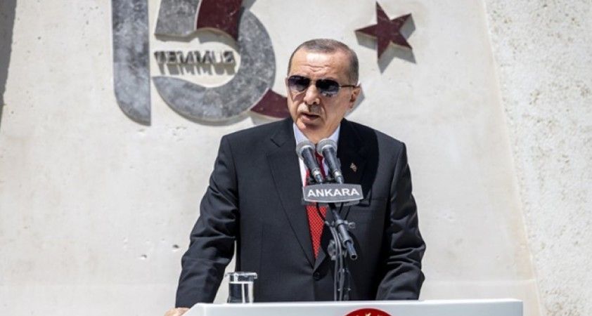 Cumhurbaşkanı Erdoğan, 15 Temmuz Şehitlerini Anma Programı'nda konuştu