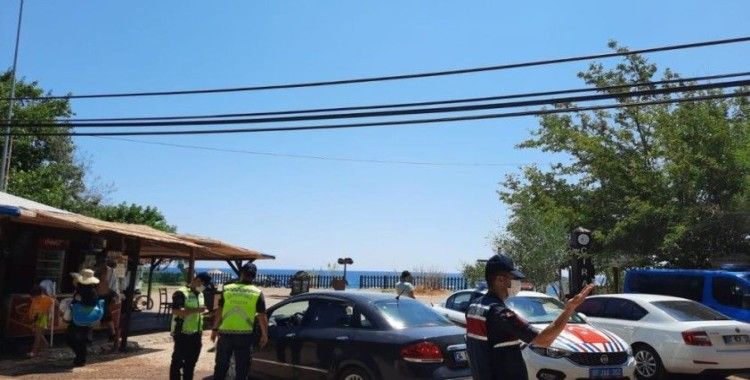 Antalya'da havadan ve karadan denetimde 225 sürücüye 160 bin TL ceza