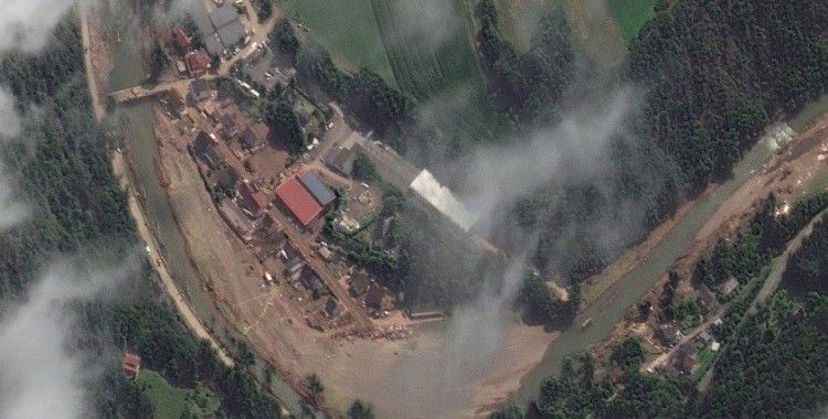 Felaketin vurduğu Schuld köyü uydu fotoğrafı yayınlandı