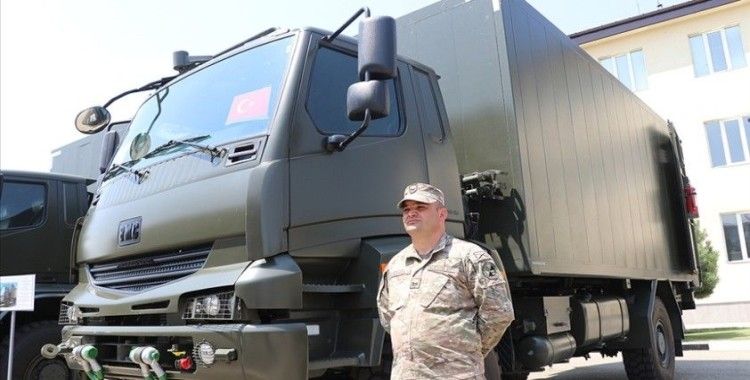 Türkiye'den Gürcistan ordusuna teknik servis araçları desteği