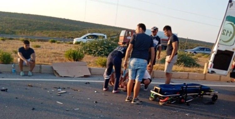 Didim’de trafik kazası: 1 ölü, 5 yaralı