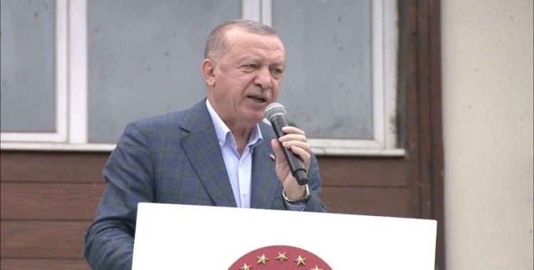 Cumhurbaşkanı Erdoğan: “Ne olur şu yamaçlarda 5 kat, 10 kat binalar yapmayın”