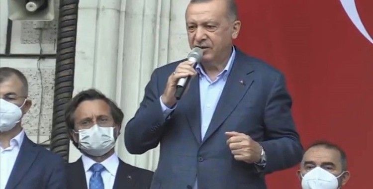 Cumhurbaşkanı Erdoğan: Arhavi'de hasar tespit çalışmaları sürüyor, hak sahiplerine ödemeler en kısa zamanda yapılacak