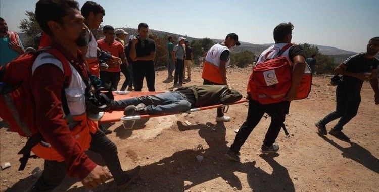 İsrail askerleri Batı Şeria'daki gösterilerde 64 Filistinliyi yaraladı