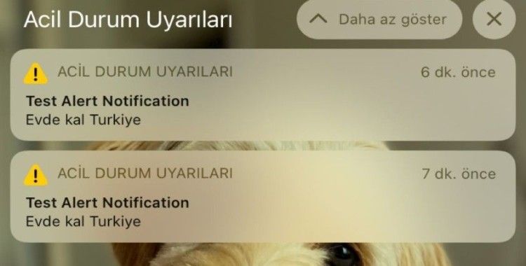 Türkiye'deki iPhone kullanıcıları acil durum bildirimi aldı