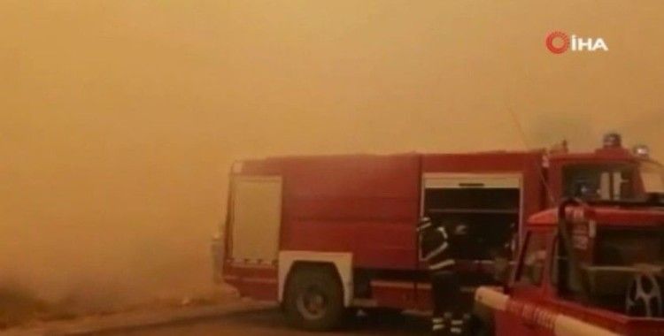 İtalya’nın Sardunya Adası’nda büyük yangın