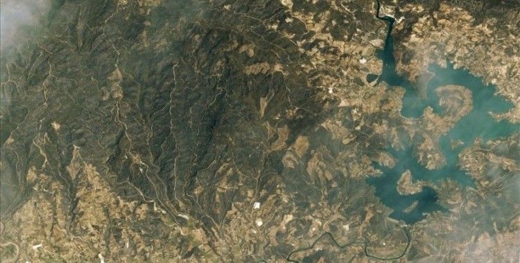 Manavgat ve Marmaris'teki orman yangınları Göktürk-1 ve Göktürk-2 uydularınca fotoğraflandı