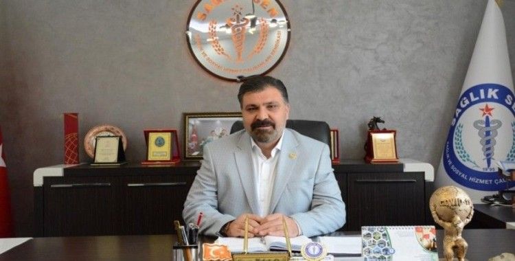 Sağlıkçılardan izin yasağına tepki