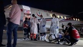 Lübnan'daki patlamada yaralanan 4 kişi ambulans uçakla Türkiye'ye gönderildi