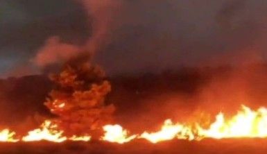 Atina'nın kuzeybatısındaki yangın kontrol altına alınamıyor