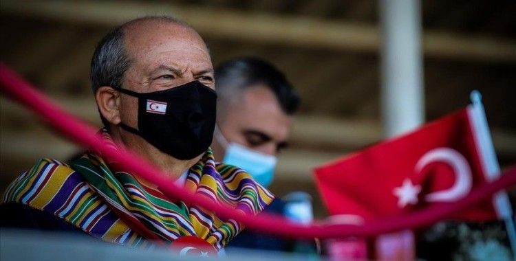 KKTC Cumhurbaşkanı Ersin Tatar: Biz Türkiye'ye yürekten bağlı bir halkız. Türkiye bizim ana vatanımızdır