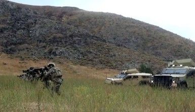Azerbaycan ve Türkiye'nin Laçın'daki ortak askeri tatbikatı devam ediyor