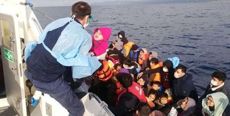 9 ayda Yunanistan'ın geri ittiği 1541 kaçak göçmen kurtarıldı
