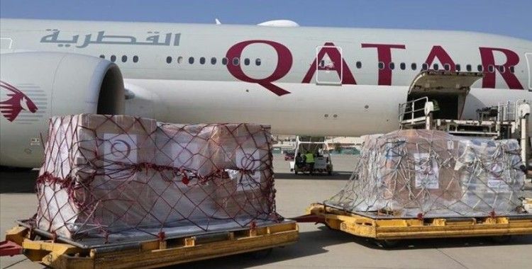 Kabil'den yurt dışına ilk sivil uçuş: 113 yolcu Doha'ya indi