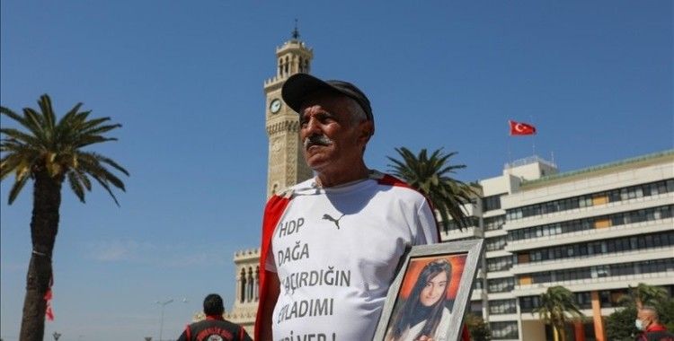 Kızı dağa kaçırılan baba İzmir'den Ankara'ya 'Umut' yürüyüşüne başladı