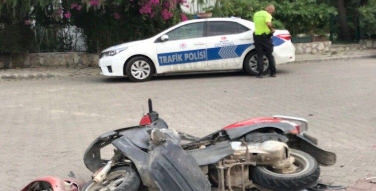 Fethiye’de trafik kazası: 1 ağır yaralı