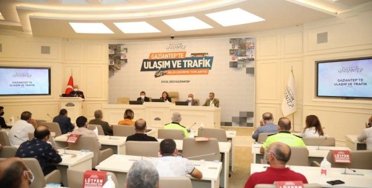 Gaziantep'te Ulaşım ve Trafik Bilgilendirme Toplantısı yapıldı