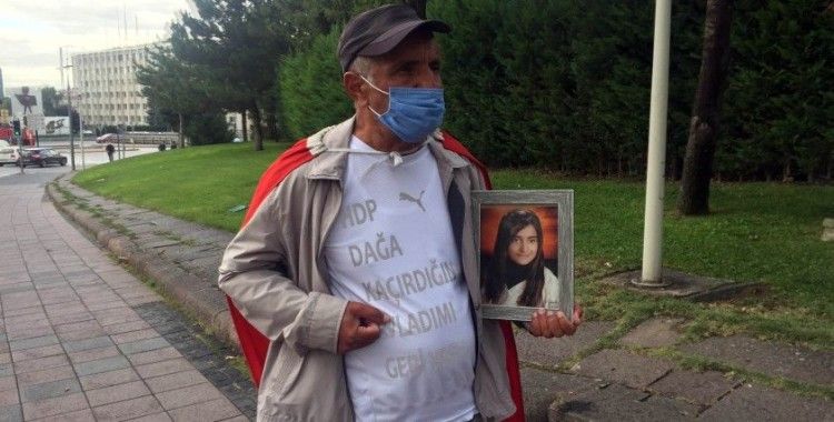 Kızı PKK tarafından dağa kaçırılan baba İzmir’den Ankara’ya yürüdü