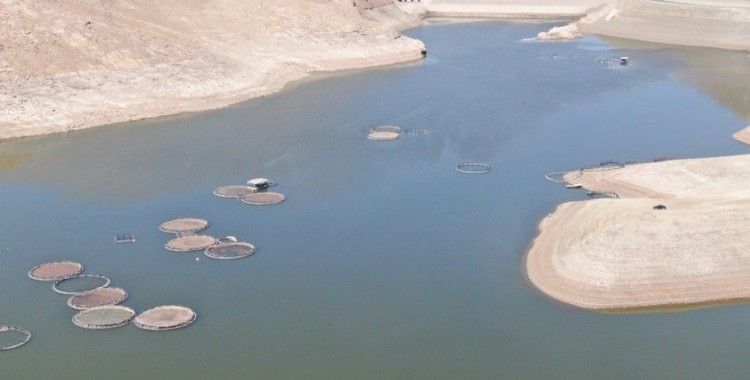 Kuraklık göl ve barajların su seviyesini düşürdü