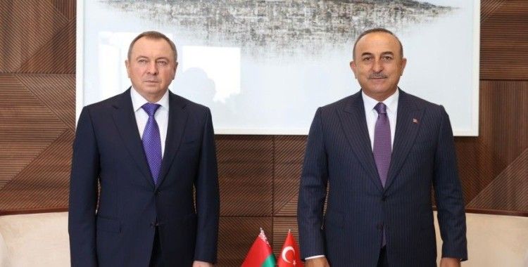 Dışişleri Bakanı Çavuşoğlu, Belaruslu ve Somalili mevkidaşları ile görüştü