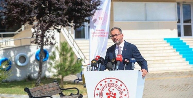 Bakan Kasapoğlu: “Türkiye, dünyanın en kapsamlı ve kapasitesi yüksek yurtlarına sahip”