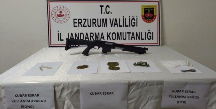 Erzurum'da uyuşturucu operasyonu: 3 gözaltı