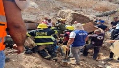İsrail'de şantiyede toprak kayması, 10 işçi yaralandı