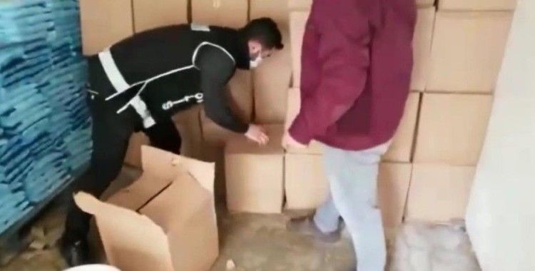 Gaziantep'te sahte içki operasyonu