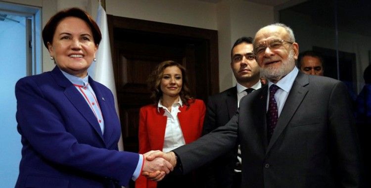 Akşener ve Karamollaoğlu görüştü: 'Ana çerçeve oluşuyor'