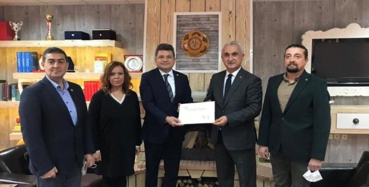 Kastamonu Valisi Avni Çakır'dan teşekkür belgesi