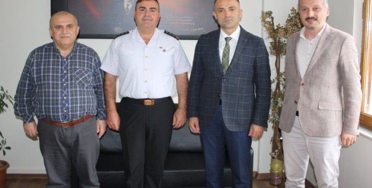 Kastamonu İl Jandarma Komutanı Avkıran, Anadolu Hastanesi'ni ziyaret etti