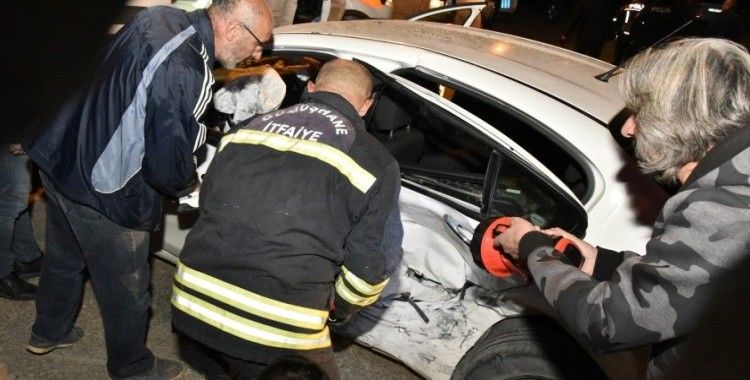 Gümüşhane’de trafik kazası: 4 yaralı