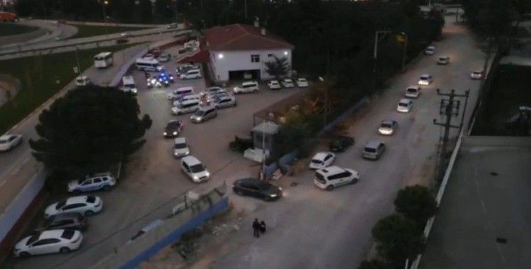 Bursa’da 120 polisle uyuşturucu operasyonu