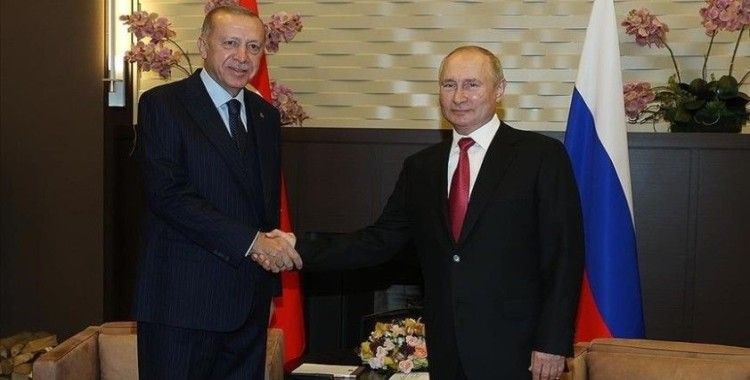 Erdoğan, Putin ile Türkiye-Rusya ilişkileri ve bölgesel konuları görüştü