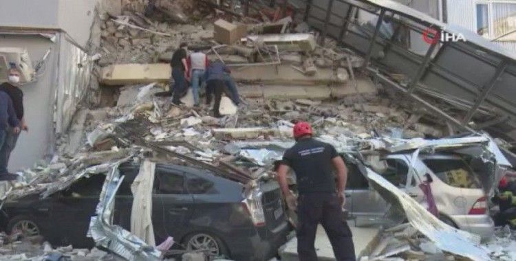 Gürcistan’da 5 katlı bina çöktü