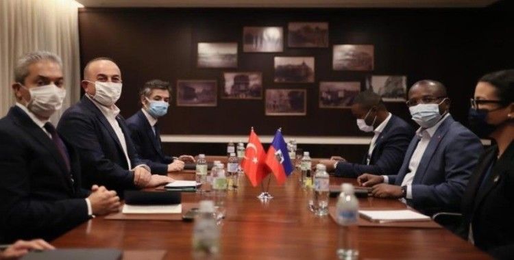Dışişleri Bakanı Çavuşoğlu, Haiti Dışişleri Bakanı Joseph ile görüştü