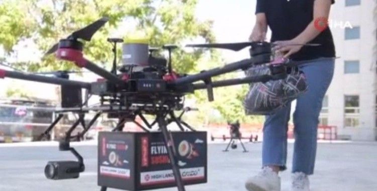 İsrail’de dronelarla sipariş teslimatı için test uçuşları başladı
