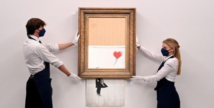 İngiliz sanatçı Banksy’nin eseri rekor fiyata alıcı buldu