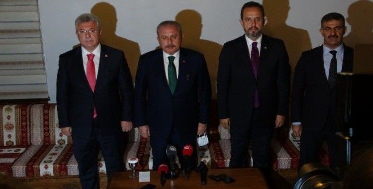 TBMM Başkanı Şentop: 'Güvensizlik ortamı oluşturmak, Türkiye’de terör örgütlerinin arzu ettiği bir iştir'