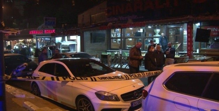 Beyoğlu’nda restoran kurşun yağmuruna tutuldu: 1’i ağır 5 yaralı