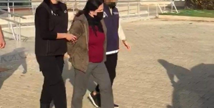 İzmir’de 8 yıl hapis cezası bulunan PKK’lı kadın terörist yakalandı