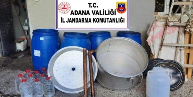Adana'da sahte içki operasyonu