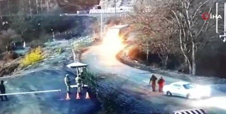 Şuşa yakınlarında Azerbaycan askerlerinin bulunduğu kontrol noktasına el bombalı saldırı