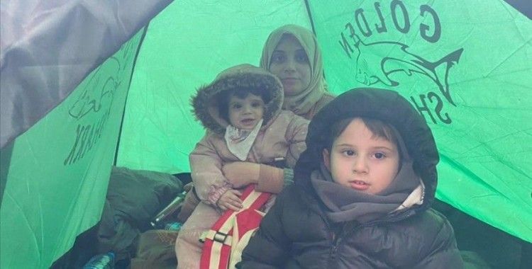 Avrupa'ya gitme hayali kuran Belarus sınırındaki Iraklı Kürt annelerin bekleyişi sürüyor