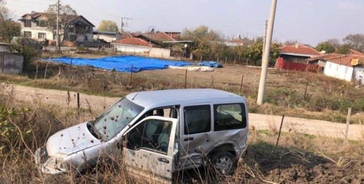 Manyas’ta trafik kazası: 1 yaralı