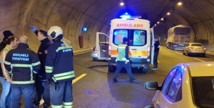 Kuzey Marmara Otoyolunda kaza: 1 yaralı