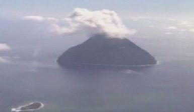 Japonya'da patlayan su altı volkanı deniz yaşamını tehdit ediyor