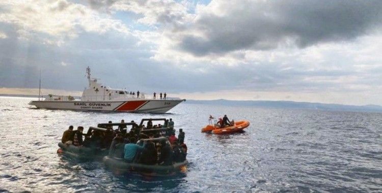 Marmaris'te 98 düzensiz göçmen kurtarıldı